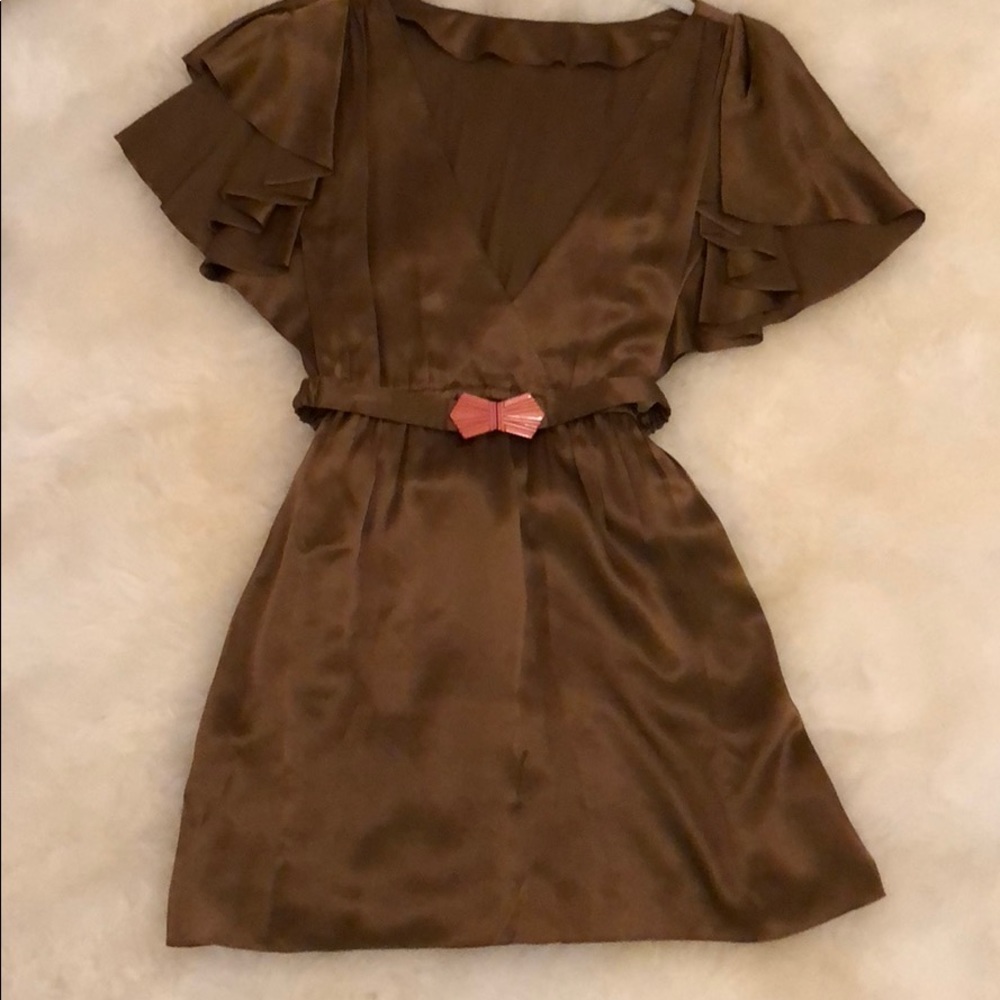 SEE BY CHLOE bronze dress